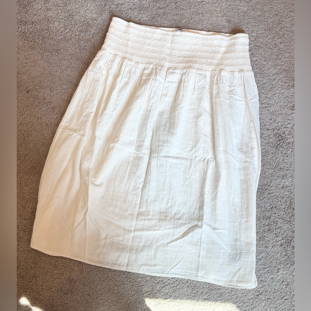 Crinkle Gauze Maxi Skirt